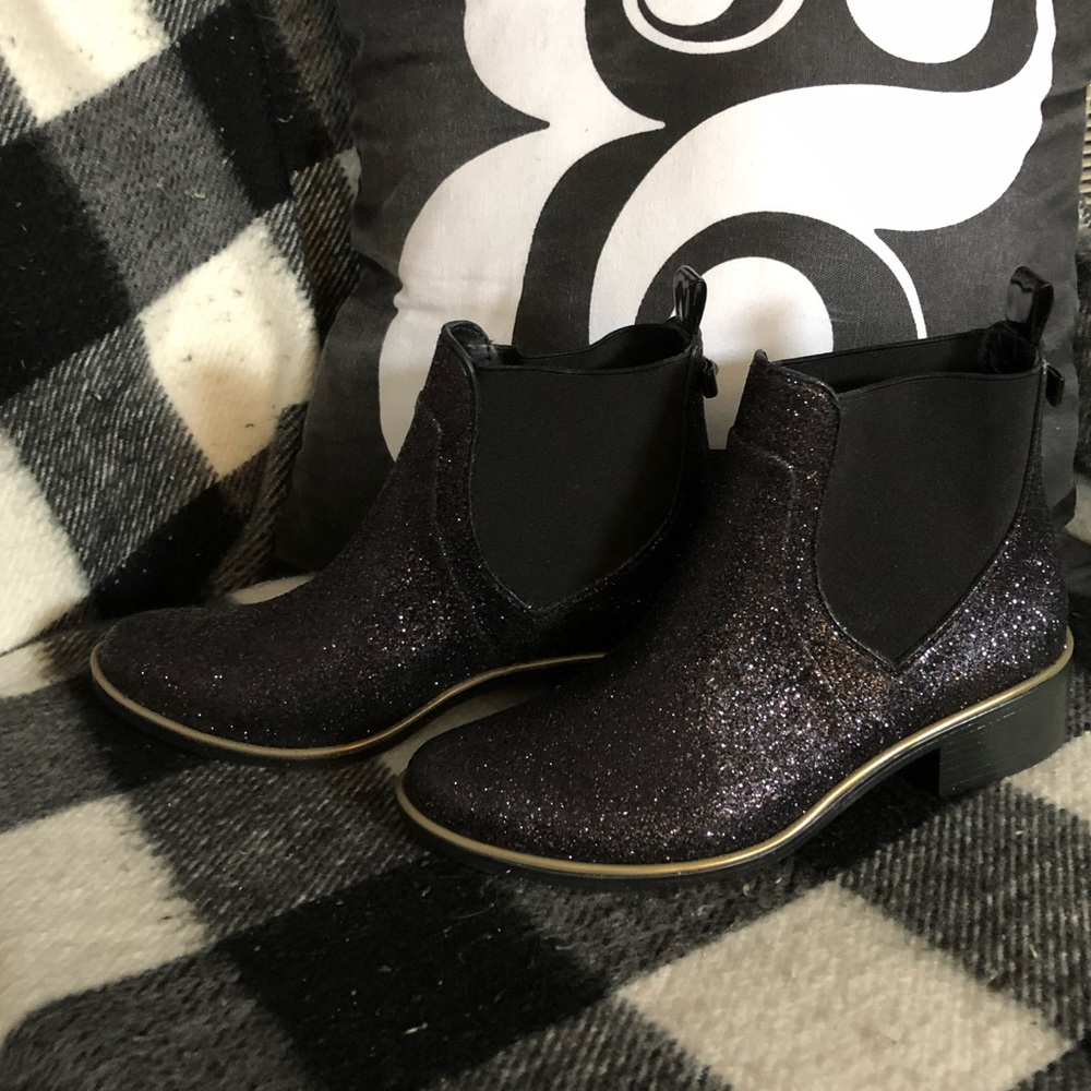 Kate Spade Sedgewick Glitter Rain Boots ♠️
